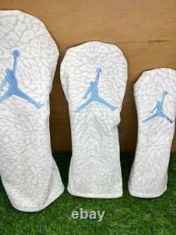 Air Jordan Head Cover White and Grey UNC Blue
