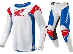 Alpinestars Honda Racer Iconic Jersey & Pant Combo Set Men's Riding Gear MX/ATV