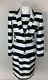 Antonio Melani Navy Blue White Striped Sheath Dress Blazer Jacket Suit Set 6