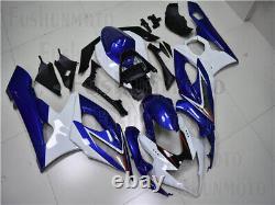 Blue White Fairing Kit ABS Injection Bodywork Set Fit for GSXR 1000 K5 2005 2006