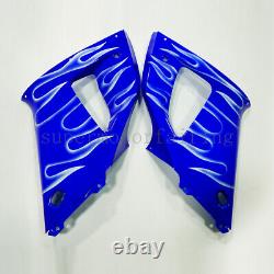 Blue White Fairing Kit for Yamaha YZF R1 2000 2001 ABS Fire Painted Bodywork Set