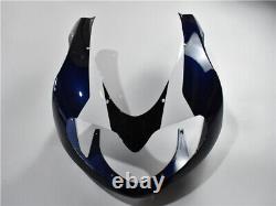 DS Injection White Blue Full Set Fairing Fit For Suzuki 1998-2003 TL1000R r028