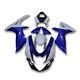 Ft Injection Fairing Set Blue White Fit For 2011-2020 Gsxr600/750 X016