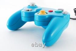 Lot 4 Nintendo GameCube Controller White Emerald Blue 4set Tested Good GC Japan