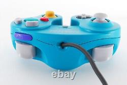 Lot 4 Nintendo GameCube Controller White Emerald Blue 4set Tested Good GC Japan
