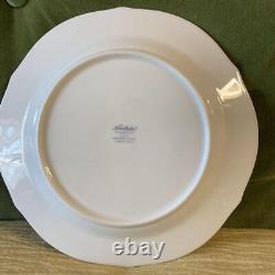 Noritake Plate Set of 2 8.6 inches Silver Blue