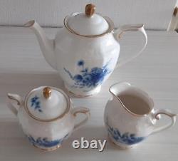 Noritake Studio Collection Blue Rose Tea Set